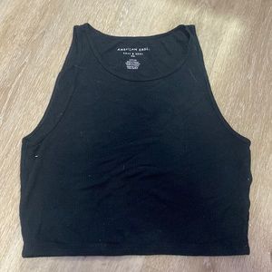 american eagle ribbed high neck tank 🌚